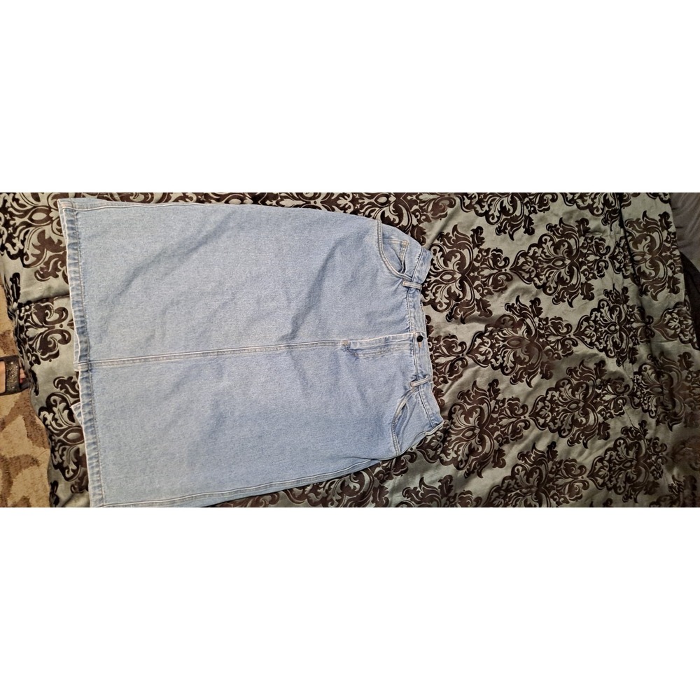 Vintage‎ Skirt, Plus Size Denim, Size 16P, Elisabeth, Liz Claiborne, High...